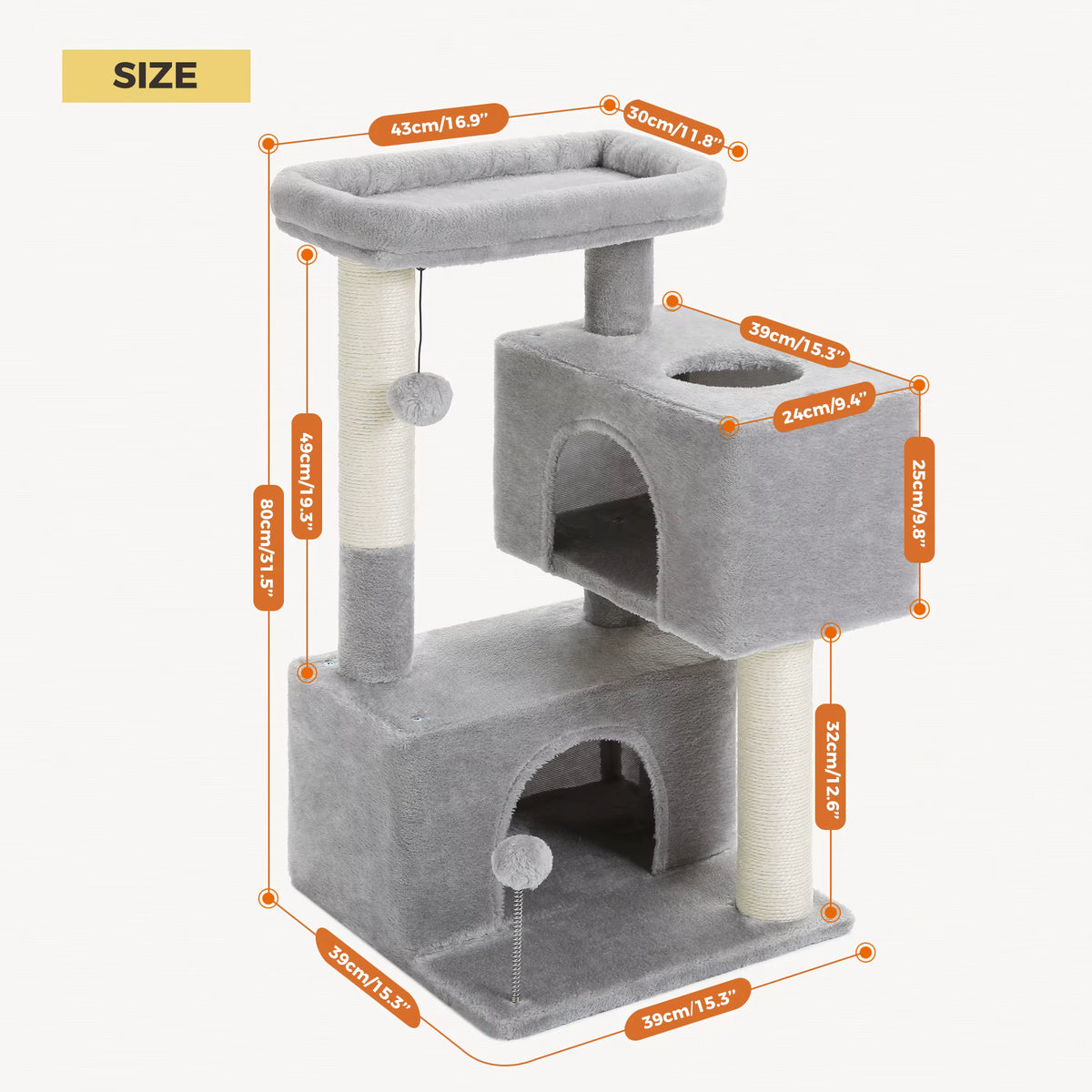 Cat Tree for Large Cats Cat Tower for Indoor